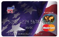 Co-branded creditcard van de Rhode Island Democraten