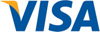 Logo van Visa creditcard en debitcard